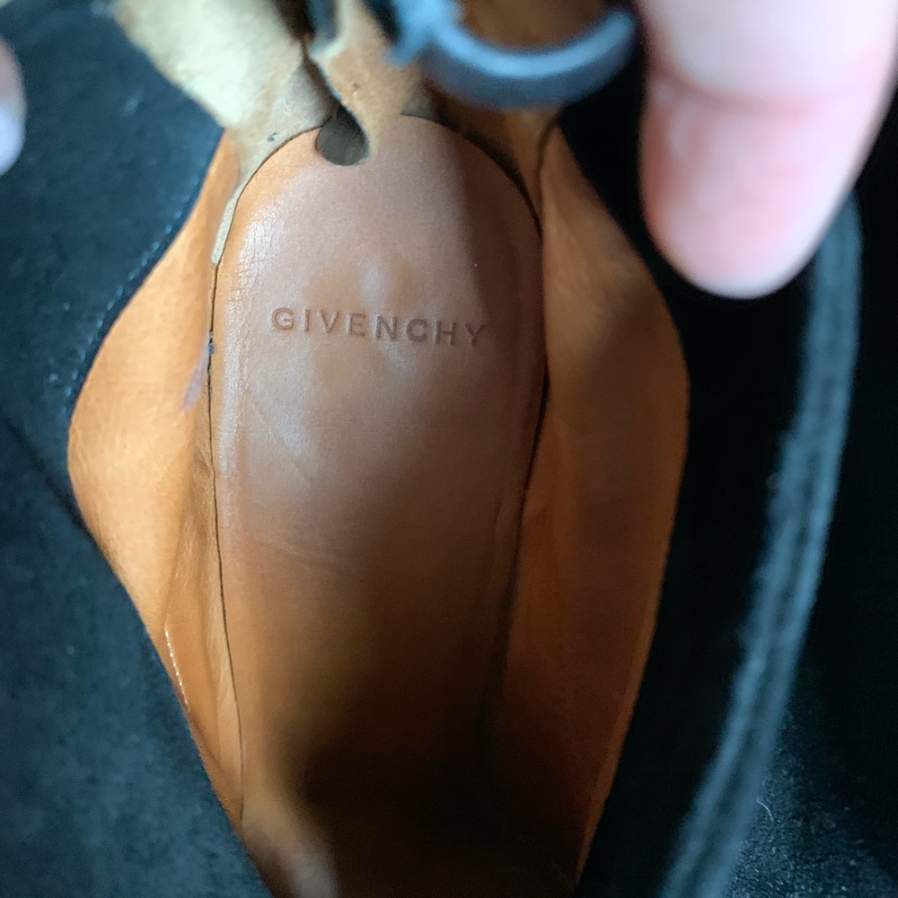 Givenchy Suede Ankle Strap Booties - image 4